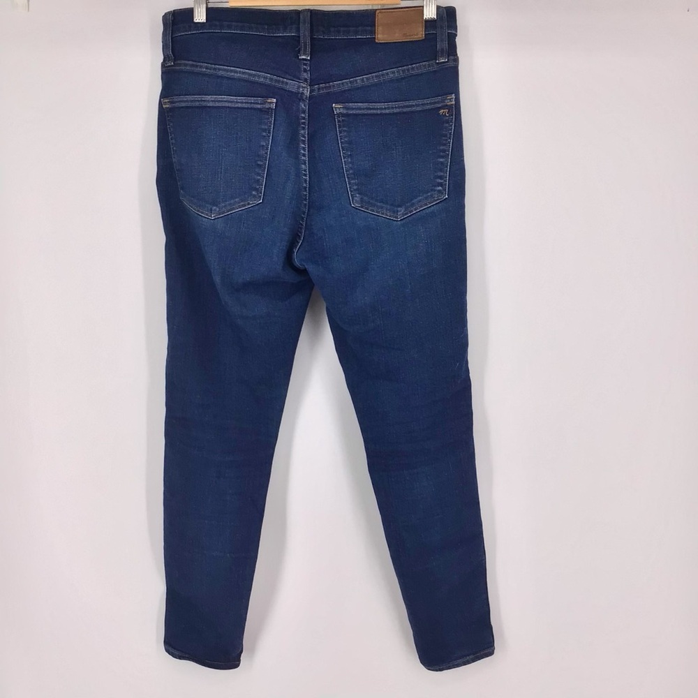 Madewell 10" High-Rise Skinny Jeans - Hayes Wash / Blue  Style F4684 Size 30 - Picture 14 of 14